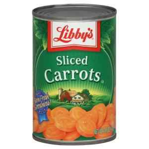 LIBBY'S SLICED CARROTS