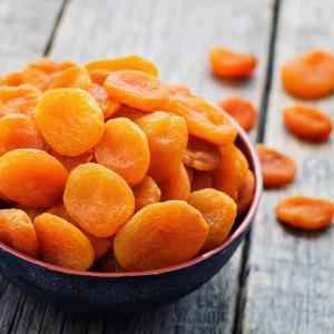 Deep Dry Apricots