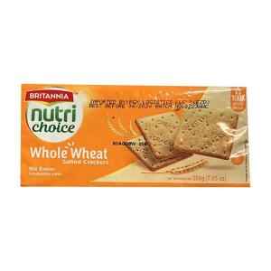 BRITANNIA NUTRICHOICE WHOLE WHEAT CRACKERS