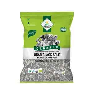 24 MANTRA ORGANIC URAD BLACK SPLIT