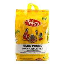 Telugu Hand Pound Sona Masoori Rice