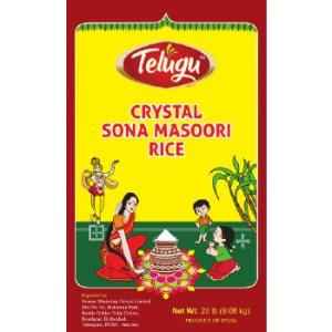 Telugu Crystal Sona Masoori Rice