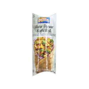 Ash Matar Paneer Roll
