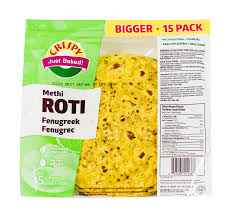 Crispy Methi (Fenugreek) Roti