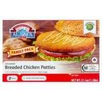 AL SAFA Breaded Chicken Patties 8 Patties