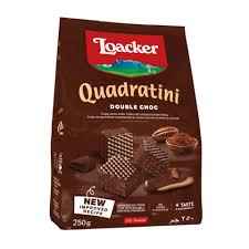 Loacker Quadratini Double Choc