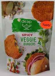 DEEP VEGGIE MASALA BURGER SPICY