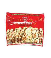 Deep Garlic Naan