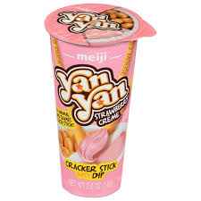 Meiji Yan Yan Strawberry Creme