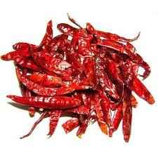 Dhanraj Red Chili Whole Long Stemless