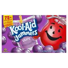 Kool Aid Jammers Grape Juice