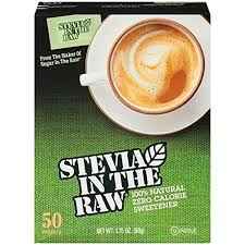 STEVIA IN THE RAW SWEETENER 50CT