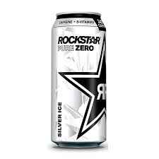 ROCKSTAR PURE ZERO SILVER DRINK