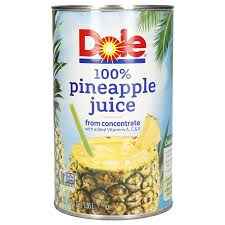 DOLE PINEAPPLE JUICE