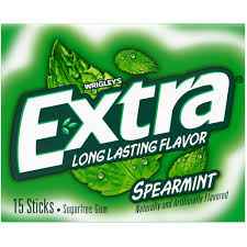 EXTRA LONG LASTING SPEARMINT STICKS
