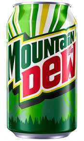 MTN DEW SODA CAN