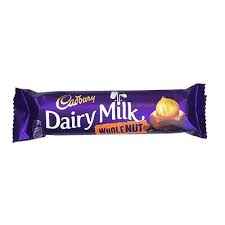 CADBURY WHOLE NUT MILK CHOCOLATE BAR