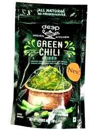 DEEP GREEN CHILLI CUBES FROZEN