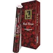 ZED BLK FAB RED ROSE PK
