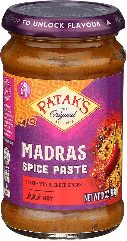 Patak's Madras Curry Paste (Hot)