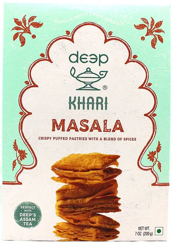 Deep Khari Biscuits (Puff Pastry)   Masala