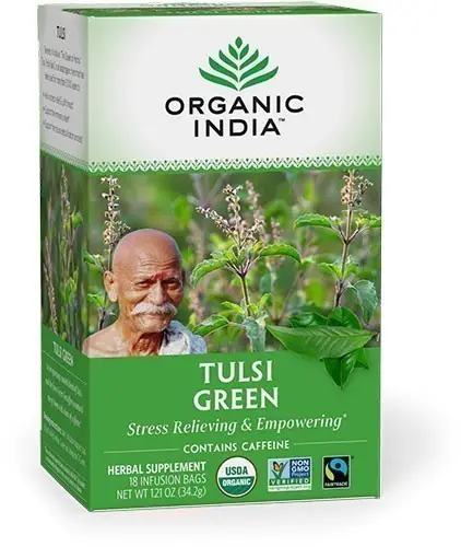 Organic India Tulsi Green Tea