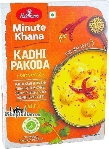 Haldirams Kadhi Pakoda   Minute Khana (Ready To Eat)