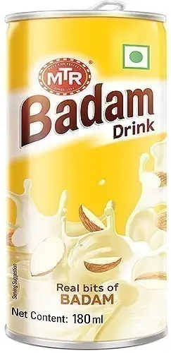 MTR Badam Drink (Almond Drink) Ready To Drink Can