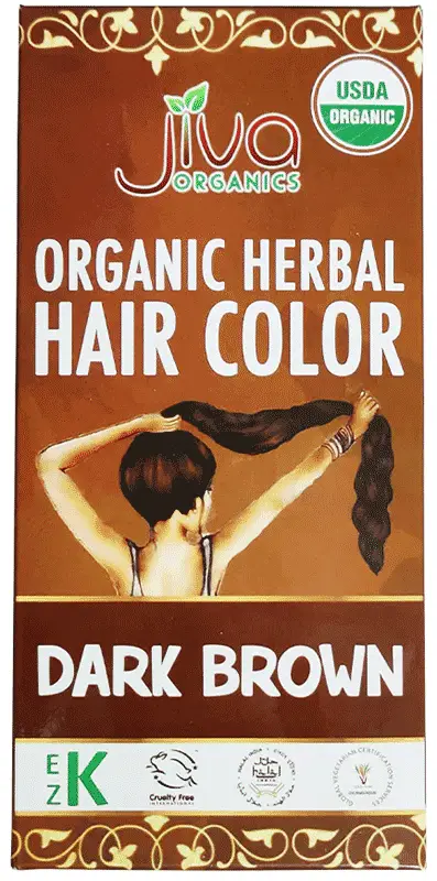 Jiva Organics Dark Brown Hair Dye