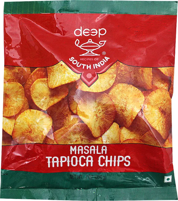 Deep South India Tapioca Chips (Masala)