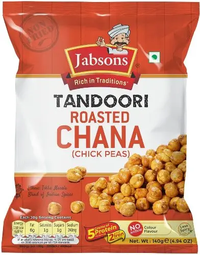 Jabsons Roasted Chana   Tandoori