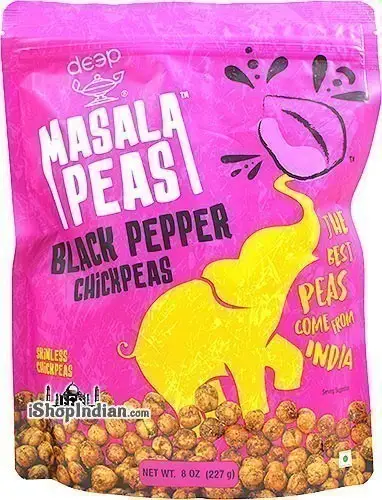 Deep Masala Peas   Black Pepper Chickpeas