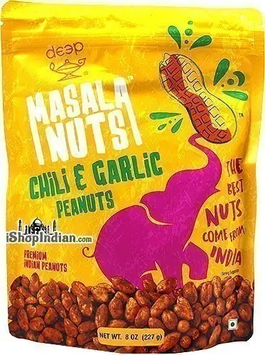 Deep Masala Nuts   Chilli And Garlic Peanuts