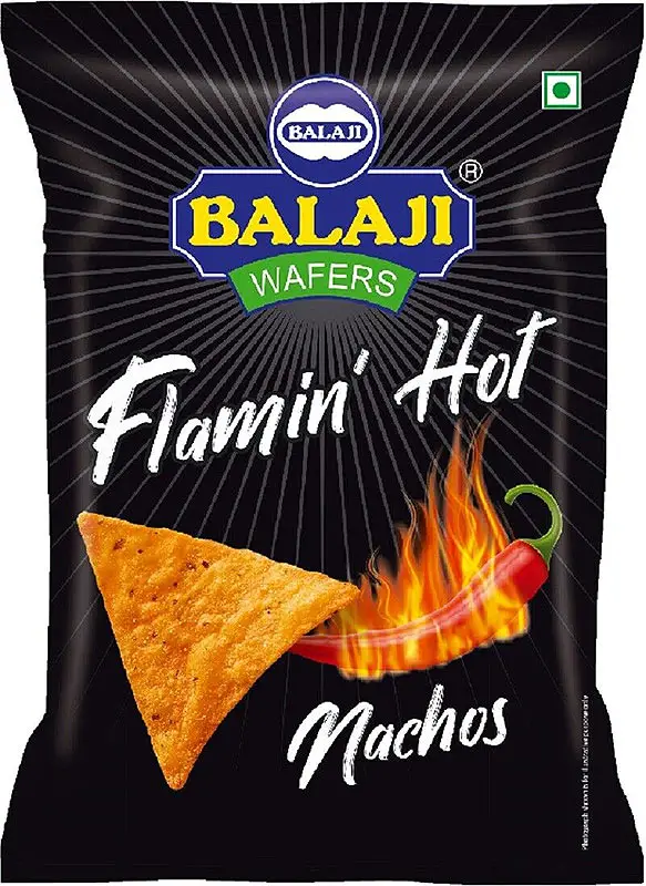 Balaji Wafers Flamin Hot Nachos