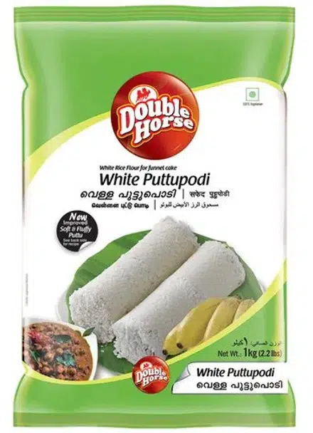 Double Horse White Puttupodi