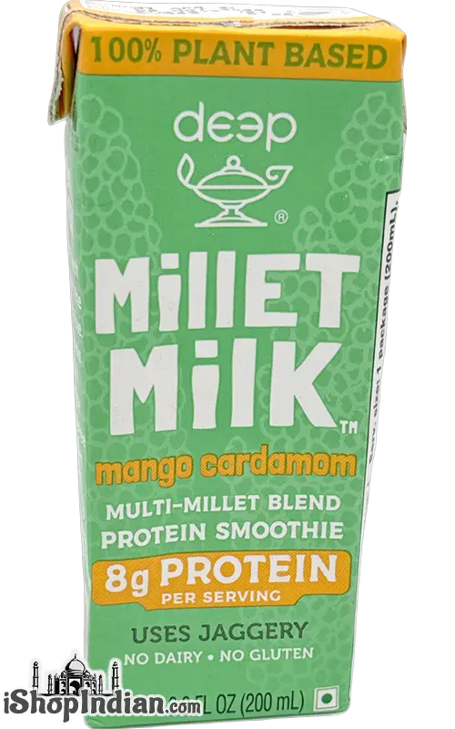 Deep Millet Milk   Mango Cardamom