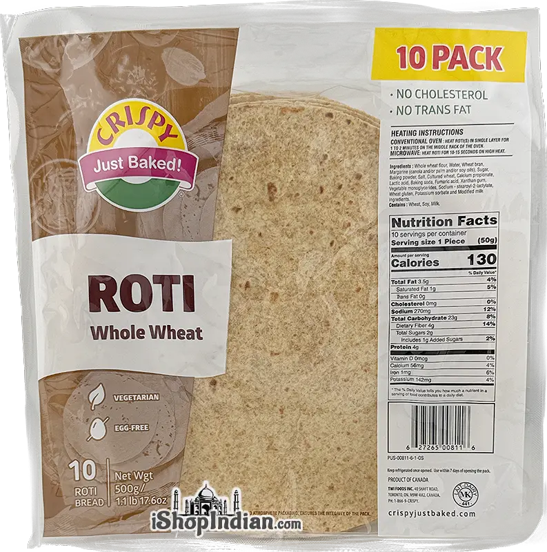 Crispy Roti   Whole Wheat