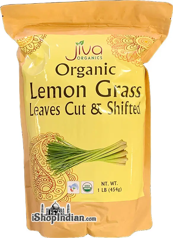 Jiva Organics Lemon Grass Leaves   Cut And Shifted