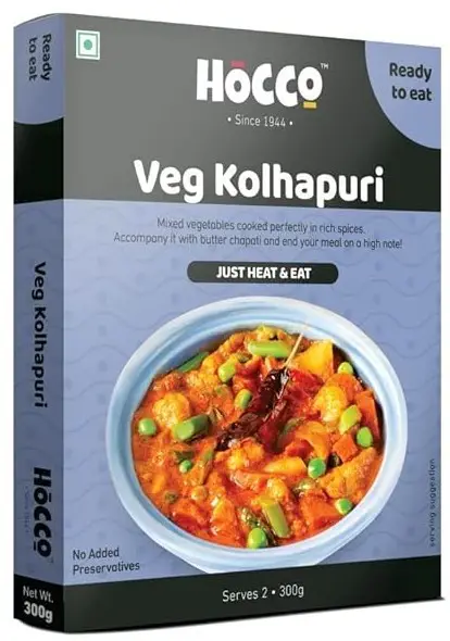 Hocco Veg Kolhapuri (Ready To Eat)