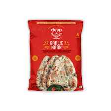 Deep Garlic Naan