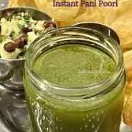 Pani Puri Concentrate