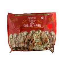 Deep Garlic Naan