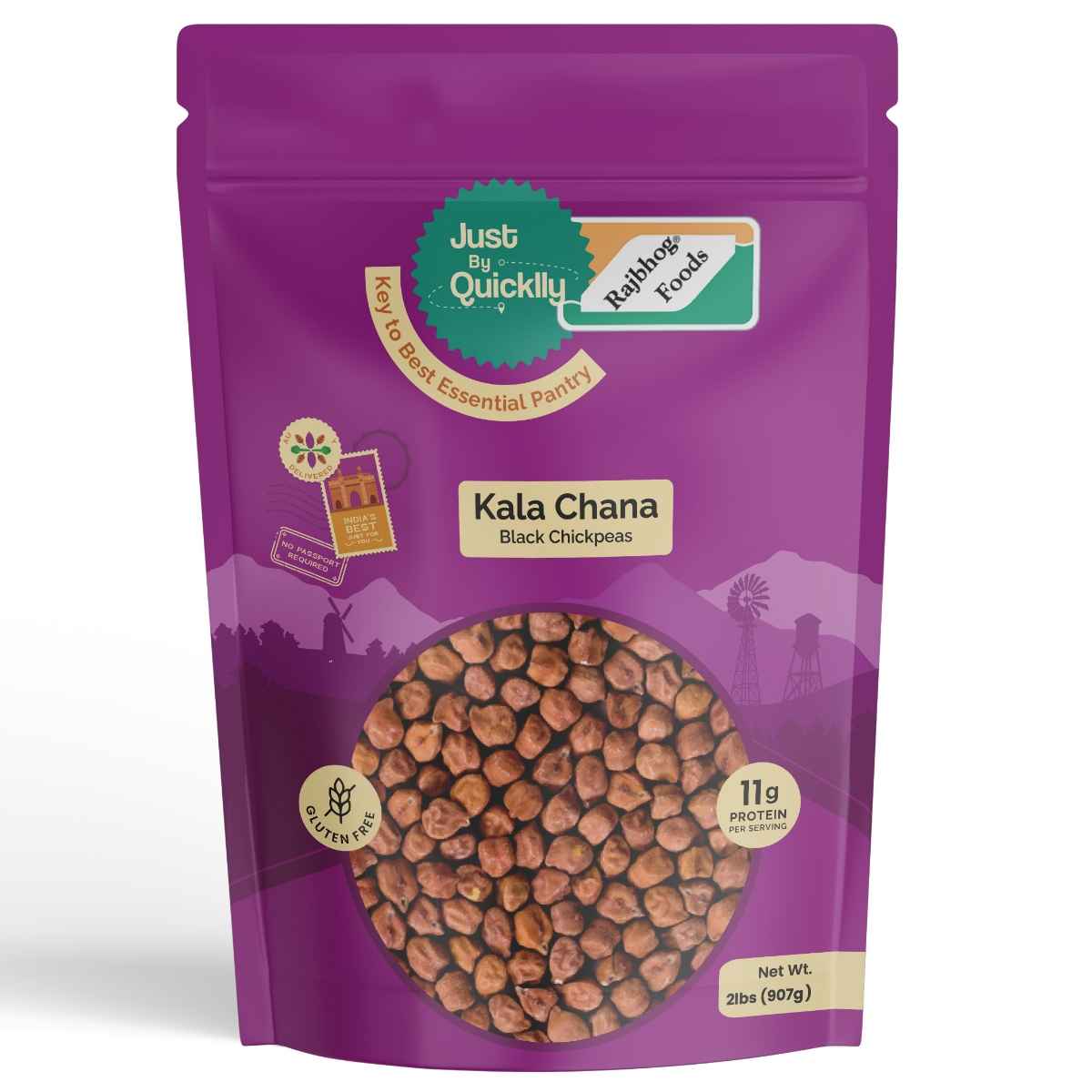 Kala Chana Just By Quicklly