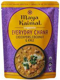 Maya Kaimal Organic Everyday Chana   Chickpeas, Coconut, Kale
