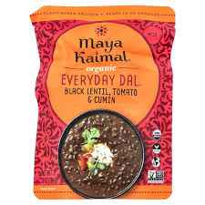 Maya Kaimal Organic Everyday Dal   Black Lentil, Tomato, Cumin