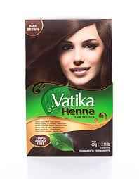 Vatika Henna Hair Color Dark Natural Brown