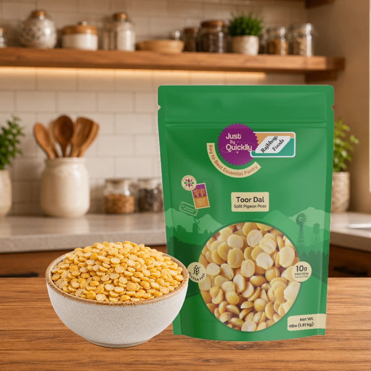 Toor Dal Just By Quicklly
