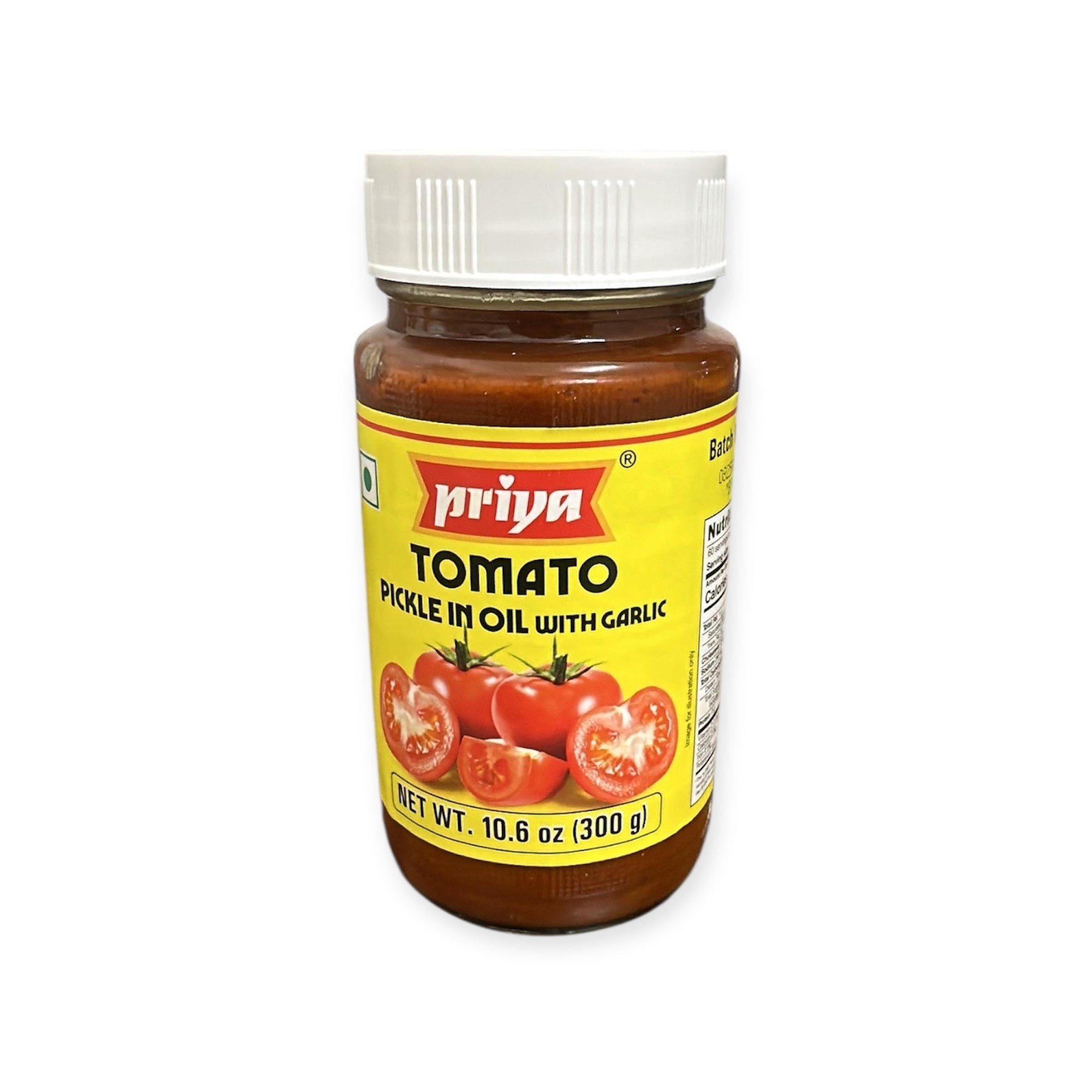 PRIYA TOMATO PICKLE WITH GARLIC 300 GM