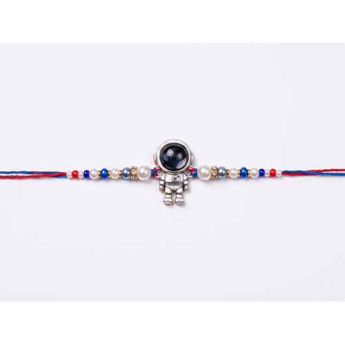 Astronaut Beaded Rakhi For Kids