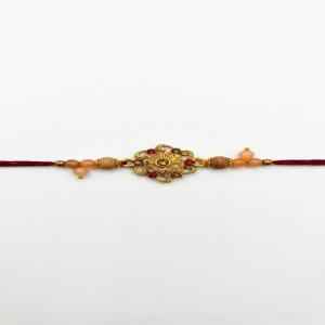 Premium Traditional Floral Rakhi 